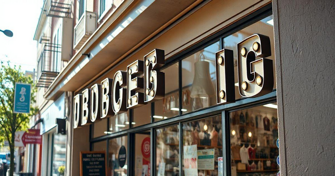 Fachada com Letra Caixa: Destaque Seu Negócio