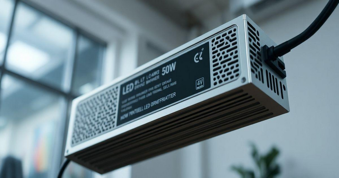 Fonte Driver LED 50W: Potência e Eficiência