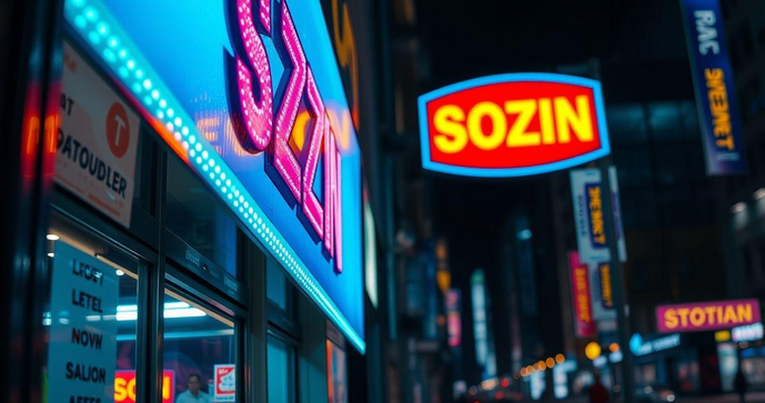 Letreiro de LED para loja: Como escolher o ideal para atrair clientes