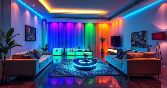 Fita de LED Endereçável: Iluminação Personalizada