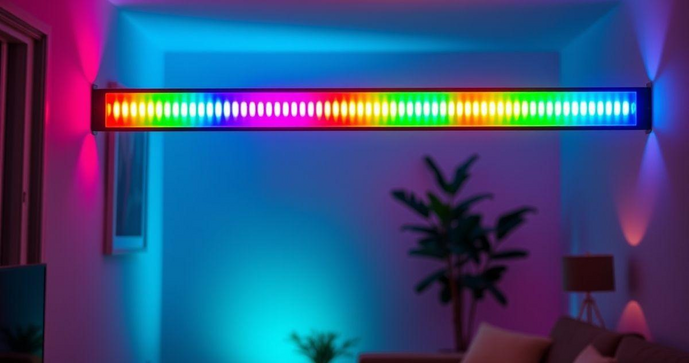 Barra de Led Colorida: Transforme Seu Ambiente com Estilo e Criatividade