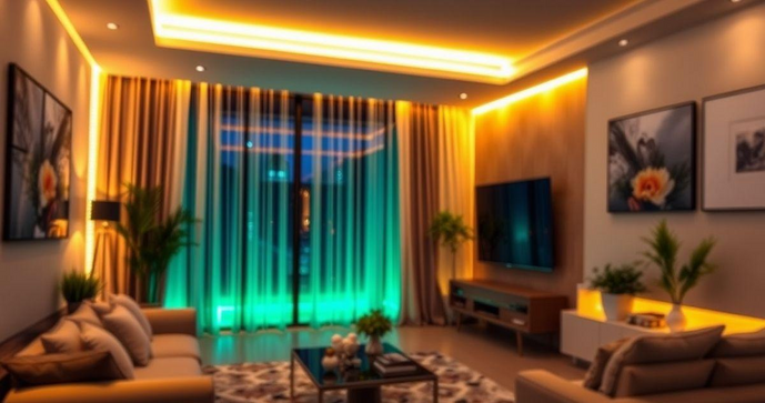 Fita de LED Dupla Face: Iluminação Prática