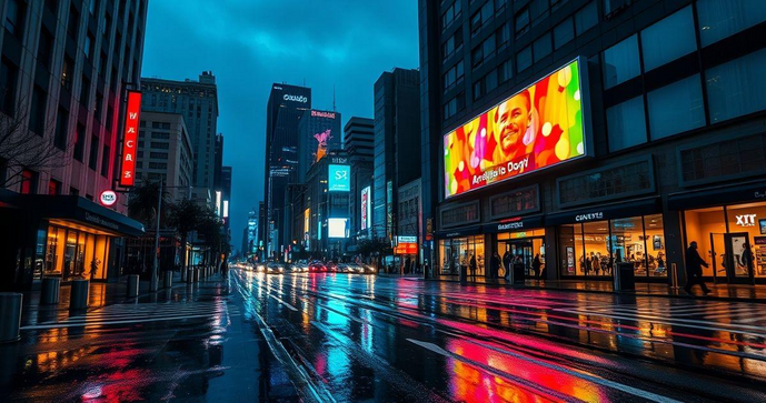 Letreiro luminoso LED personalizado para destacar sua marca e atrair clientes