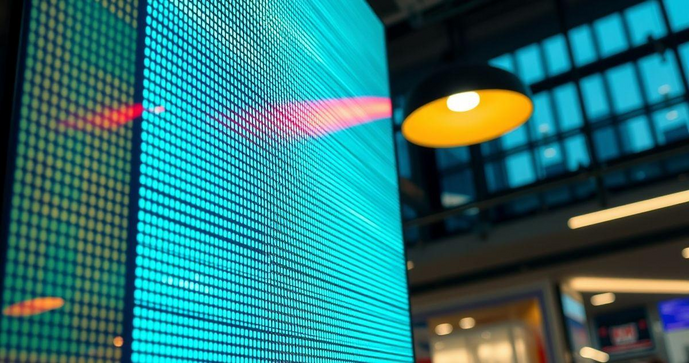 Painel luminoso LED personalizado transforma sua comunicação visual com estilo e eficiência