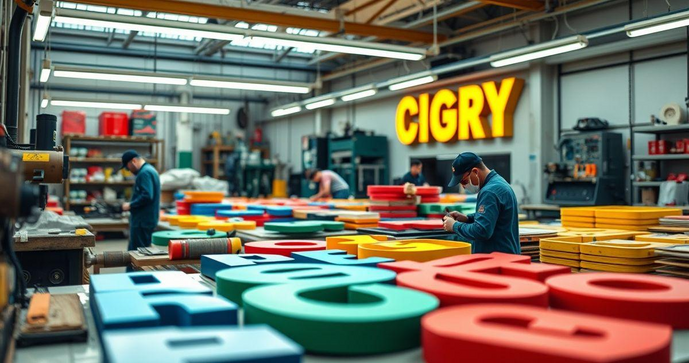 Como Escolher a Melhor Fábrica de Letras Caixa para Sua Empresa