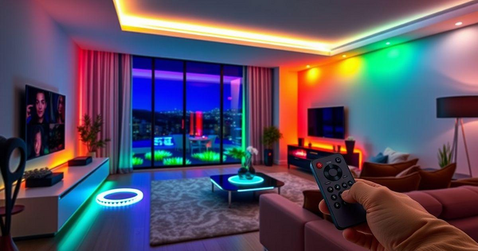 Fita de Led com Controle: Descubra como Usar e Transformar Seu Ambiente