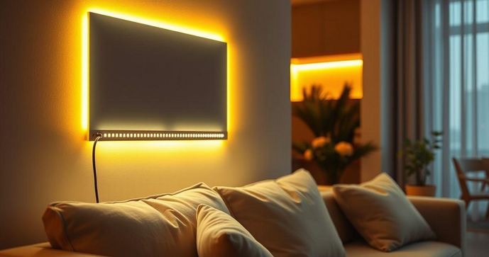 Fita de LED dupla face: como escolher e instalar para iluminar seu espaço com estilo
